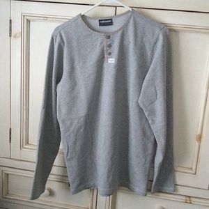 The Hundreds Long Sleeve Henley Shirt